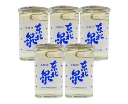 【東北泉】 本醸造ワンカップ180ml　５本セット